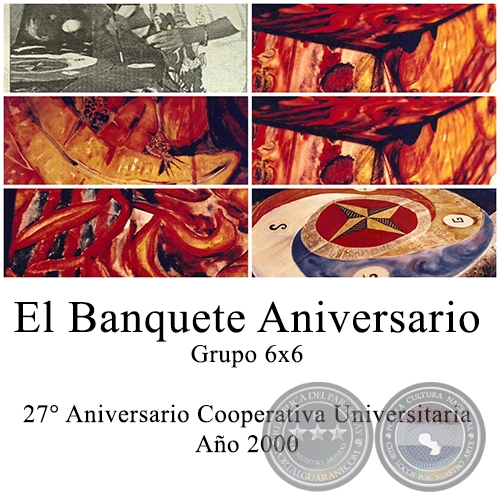 El Banquete Aniversario - Grupo 6x6 - Alejandra Garca - Ao 2000